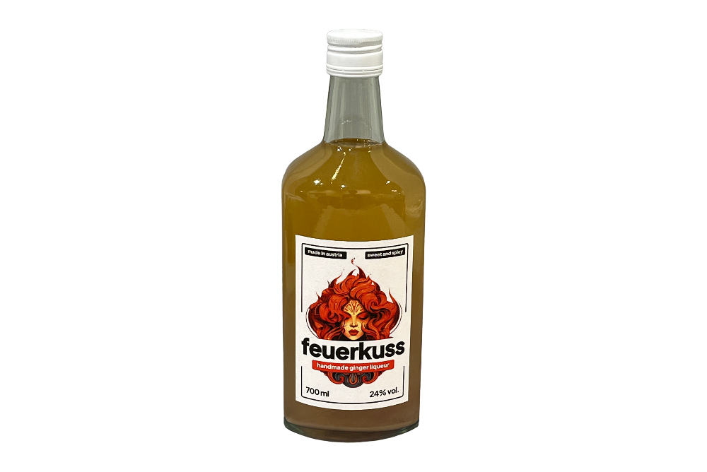 ingwer likör mit dem namen Feuerkuss